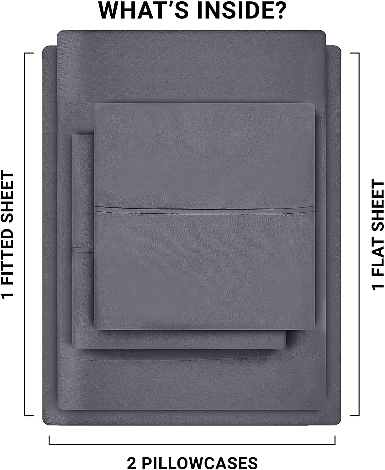 UBMICROFIBER4PCQUEENGREY_3.progressive Gray set de lenjerii, microfiber,