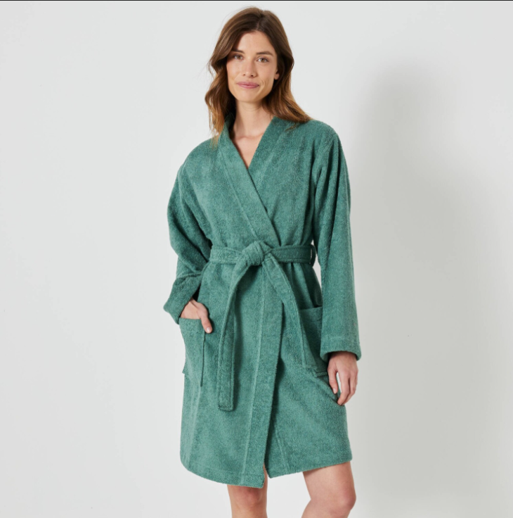 halat-de-baie-femeia-dama-verde-et2000-impex Halat de baie verde